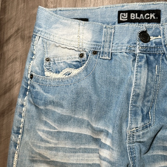 CJ Black Low Rise Boot Cut Jeans - 28x32 - Picture 7 of 12